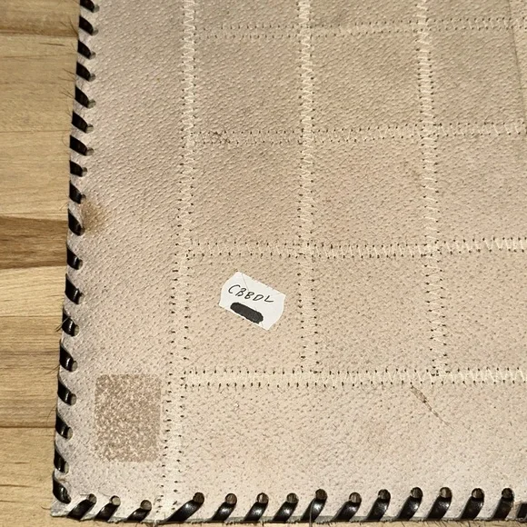 Handcrafted Cowhide Checkers Set - Brown and Black - Picture 9 of 10